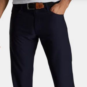 NWT FootJoy Men's Navy 5 pocket pant 34/30